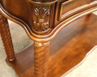  NEW Burl Mahogany Marble Top 2 Drawer Sofa Table

Auction Estimate $100-$300 – Located Inside 