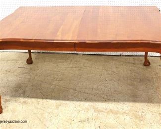 QUALITY SOLID “Harden Furniture” Cherry 9 Piece Ball and Claw Dining Room Table with 4 Leaves and 8 Chairs

Auction Estimate $500-$1000 – Located Inside 