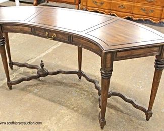 Walnut Arched Leather Top Sofa Table 

Auction Estimate $100-$200 – Located Inside
