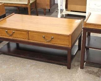 NEW 3 Piece 2 Drawer Coffee Table and 2 One Drawer End Tables 

Auction Estimate $200-$400 – Located Inside 
