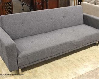 NEW Grey Upholstered Decorator Convertible Sofa/Daybed 

Auction Estimate $100-$300– Located Inside 
