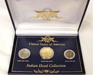 United States of America Indian Head Collection 

Auction Estimate $10-$20 – Located Inside 

  
