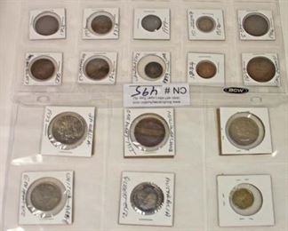 Selection of Foreign Coins 

Auction Estimate $5-$15 – Located Inside 
