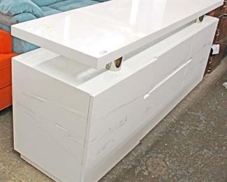 NEW White Lacquer Modern Design Credenza 

Auction Estimate $200-$400 – Located Inside 
