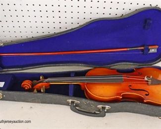 Violin with Bow and Case 

Auction Estimate $50-$100 – Located Inside 
