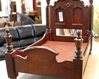 Walnut Victorian Carved Doll Bed Salesman Sample 

Auction Estimate $20-$100 – Located Inside 
