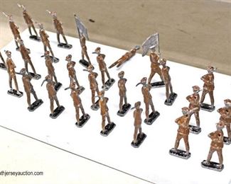 Metal Toy Soldier’s in Display Case 

Auction Estimate $50-$100 – Located Inside 
