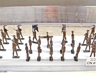 Metal Toy Soldier’s in Display Case 

Auction Estimate $50-$100 – Located Inside 
