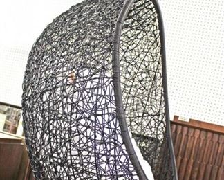 NEW COOL Hanging Egg Chair 

Auction Estimate $100-$300 – Located Inside 
