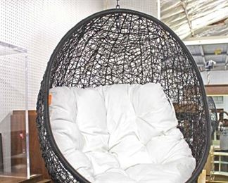 NEW COOL Hanging Egg Chair 

Auction Estimate $100-$300 – Located Inside 
