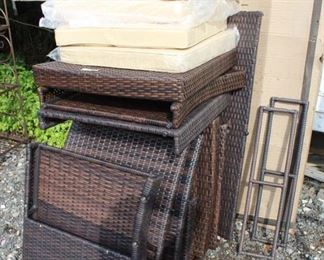 NEW Wicker Patio Set (you put together – some pieces still in box) 

Auction Estimate $100-$400 – Located Inside 
