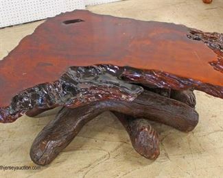Live Edge Root Base Slab Table 

Auction Estimate $200-400 – Located Inside 

