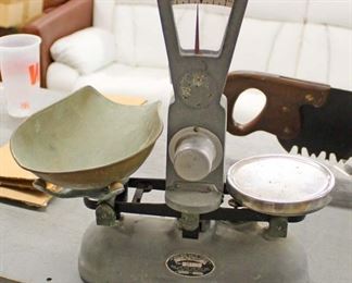 VINTAGE “Exact Weight Scale #98775” Scale 

Auction Estimate $20-$100 – Located Inside 
