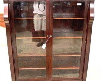  ANTIQUE Mahogany Empire 2 Door Bookcase

Auction Estimate $200-$400 – Located Inside 