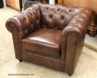  NEW Chesterfield Style Button Tufted Leather Club Chair

Auction Estimate $300-$600 – Located Inside 
