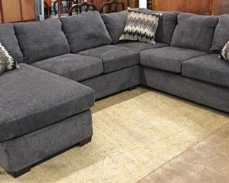  NICE NEW “America Furniture Manufacturing” 3 Piece Upholstered Sectional Sofa/Chaise with Pillows

Auction Estimate $300-$600 – Located Inside 
