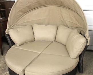  ULTIMATE NICE “Creative Living Furniture” Outdoor Canopy Wicker Day Bed

Auction Estimate $400-$800 – Located Inside

  
