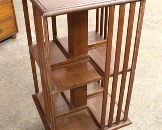  ANTIQUE Oak Revolving Bookcase in the Manner of Danner Furniture

Auction Estimate $200-$400 – Located Inside 