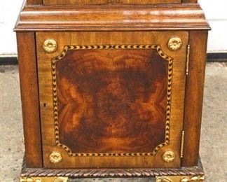  NICE “Maitland Smith Furniture” Burl Mahogany Banded and Inlaid Petite Display Cabinet with Bronze Feet and Bronze Finial

Auction Estimate $600-$1200 – Located Inside

  