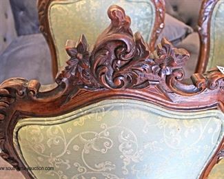  "Set of 4" Victorian Antique Music Chairs in the Carved Rosewood with Upholstered Seats and Backs

Located Inside – Aucton Estimate $200-$400

  