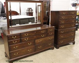  BEAUTIFUL SOLID Mahogany “Henkel Harris Furniture”

High Chest and Low Chest with Mirror

Auction Estimate $ 