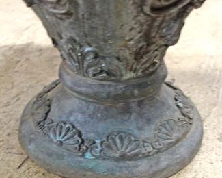  PAIR of ANTIQUE Lion and Lady Head Bronze Planters

Located Inside – Auction Estimate $300-$600

  