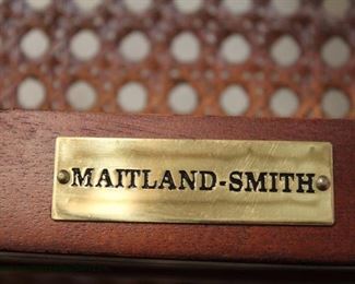  PAIR of "Maitland Smith Furniture" Mahogany Arm Chairs

Auction Estimate $200-$400 – Located Inside 