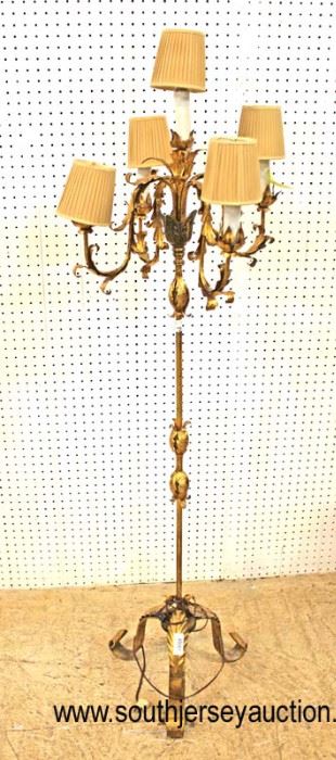  VINTAGE Candelabra Pole Lamp with Shades

Auction Estimate $200-$400 – Located Inside 