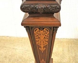  ANTIQUE Walnut Inlaid Victorian Pedestal

Auction Estimate $200-$400 – Located Inside 