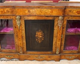  ANTIQUE Burl Wood Inlaid and Inlaid Flowers 3 Door Bookcase with Applied Bronzes

Auction Estimate $500-$1000 – Located Inside 