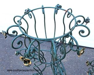  Pair of Outdoor Metal Flower Planters with Hand Painted Decorative Flowers

Auction Estimate $200-$400 each – Located Out Front 