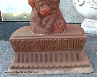  Cast Iron Painted Cross

Auction Estimate $100-$200 – Located Out Front 