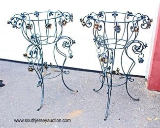  Pair of Outdoor Metal Flower Planters with Hand Painted Decorative Flowers

Auction Estimate $200-$400 each – Located Out Front 