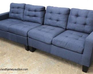  NEW Blue Upholstered Button Tufted Sofa

Auction Estimate $300-$600 – Located Inside 