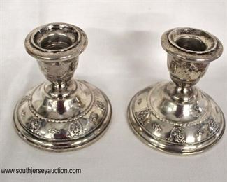  Sterling Silver Candle Holders

Auction Estimate $20-$50 – Located Inside 