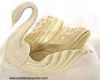  Porcelain “Lenox” Green Mark Swan

Auction Estimate $20-$40 – Located Inside 
