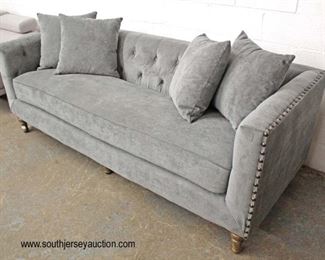  NEW Grey Upholstered Button Tufted Sofa with Pillows

Auction Estimate $300-$600 – Located Inside 