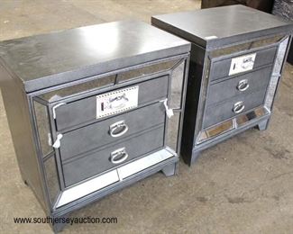  PAIR of NEW “Avalon Furniture” Decorator Night Stands with Mirror Accents

Auction Estimate $100-$300 – Located Inside 