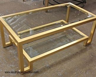  NEW Glass Top Metal Base 2 Tier Modern Design Coffee Table

Auction Estimate $100-$300 – Located Inside 