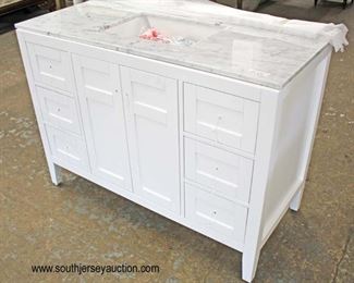  NEW 48” Marble Top Bathroom Vanity

Auction Estimate $200-$400- Located Inside 