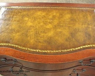  Mahogany Leather Top Serpentine Front 4 Drawer Bachelor Chest

Auction Estimate $100-$300 – Located Inside 