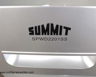  NEW “Summit” SPWD2201SS Stainless Steel Front Load Washer

Auction Estimate $200-$400 – Located Inside 