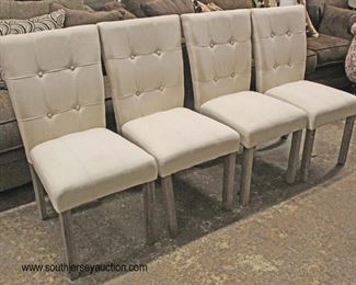  NEW Set of 4 Upholstered Button Tufted Decorator Side Chairs

Auction Estimate $100-$300 – Located Inside 