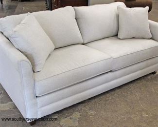  NEW “Klaussner Home Furnishings” White Upholstered Sofa

Auction Estimate $200-$400 – Located Inside 