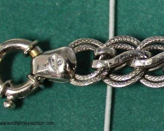  14 Karat White Gold Bracelet

Auction Estimate $300-$600 – Located Inside 