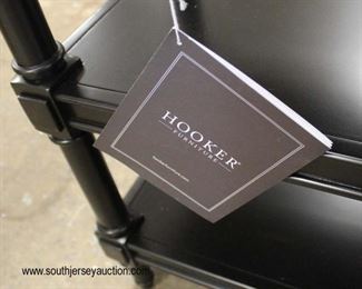  NEW PAIR of “Hooker Furniture” 3 Tier 3 Drawer Decorator Consoles

Auction Estimate $400-$800 – Located Inside 