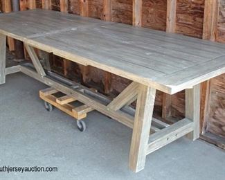  NEW “CO9 Designs” Outdoor Grey Wash Teak Patio Table

Auction Estimate $300-600 – Located Dock 