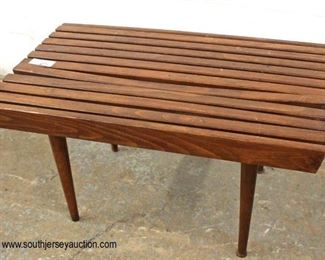  Mid Century Modern Slat Table in the Walnut

Auction Estimate $100-$300 – Located Inside 