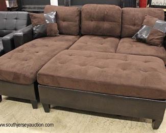  NEW 4 Piece Leather and Velour Modular Sofa Set

Auction Estimate $300-$600 – Located Inside 