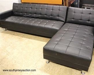  New 2 Piece Button Tufted Leather Sectional

Auction Estimate $300-$600 – Located Inside 